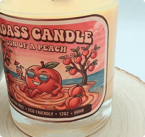 Son of a Peach Candle