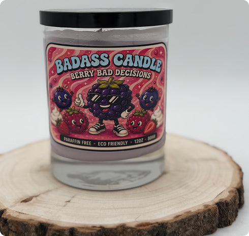 Berry Bad Decisions Candle