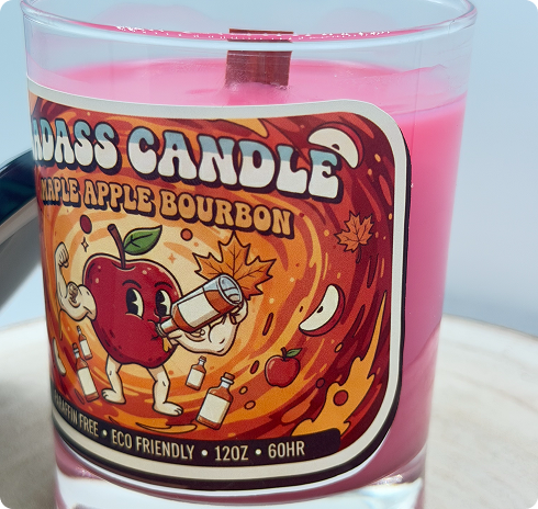 Maple Apple Bourbon Candle