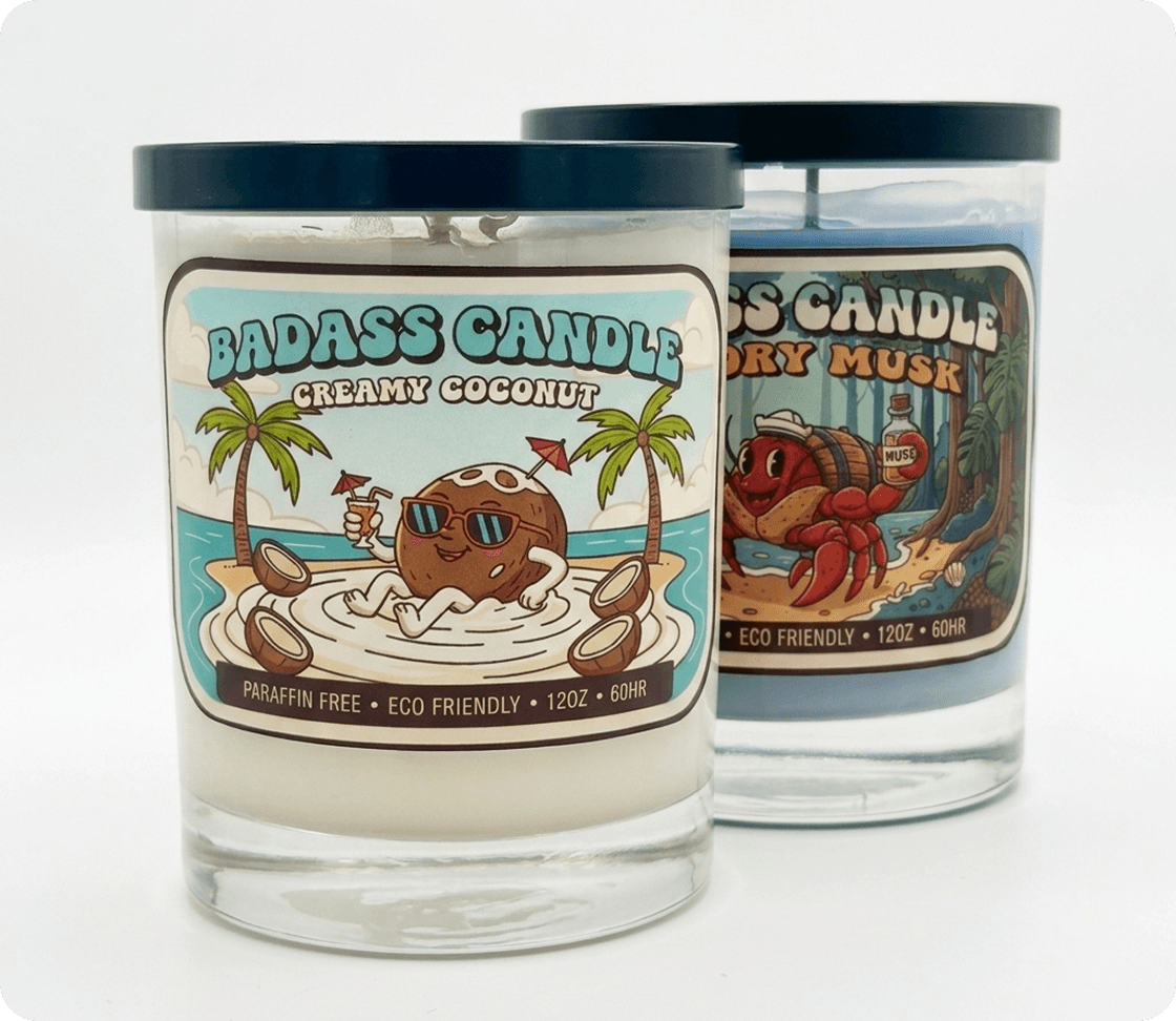Creamy Coconut + Savory Musk Candle Bundle