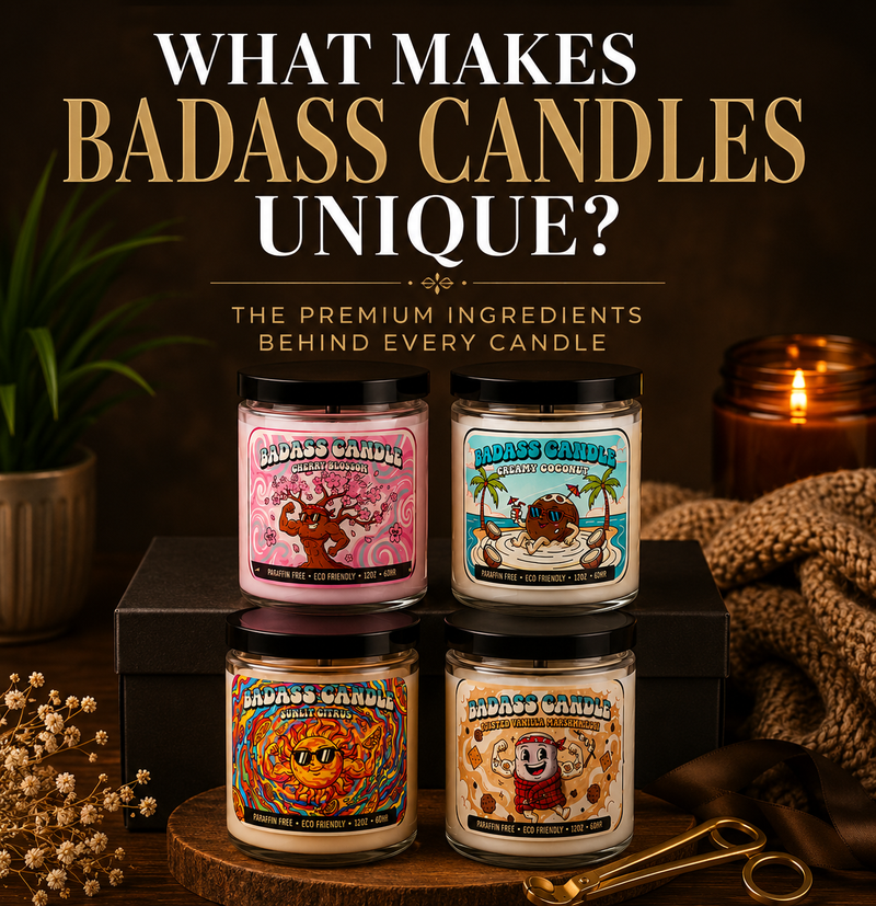What Makes Badass Candles Unique? Premium Ingredients & Long-Lasting Scents