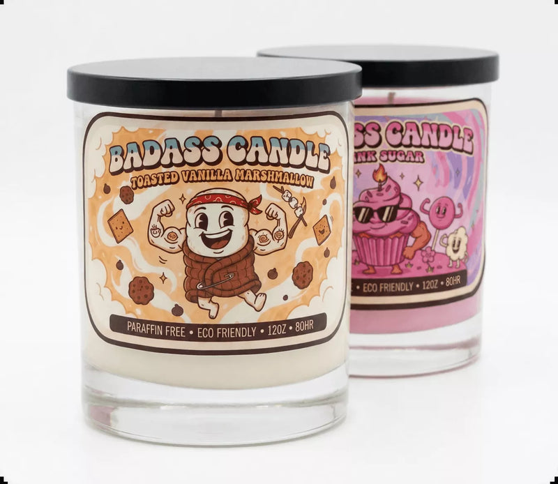 TOASTED VANILLA MARSHMALLOW + PINK SUGAR