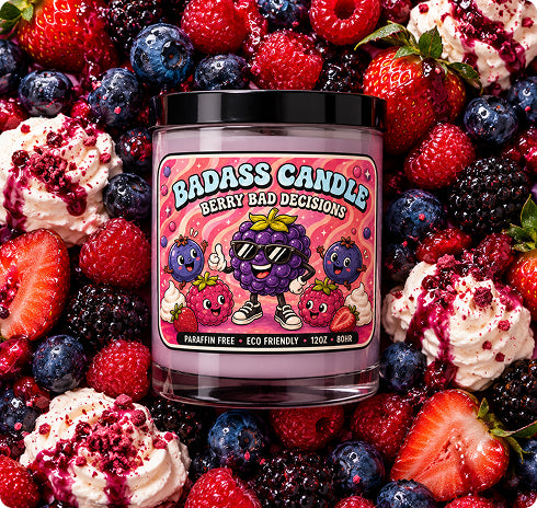 Berry Bad Decisions Candle