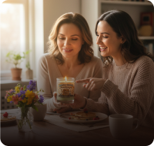 Mother's Day candles