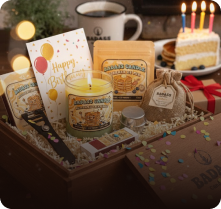 Birthday gift candles