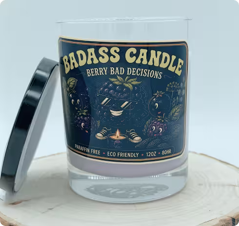 Berry Bad Decisions Candle