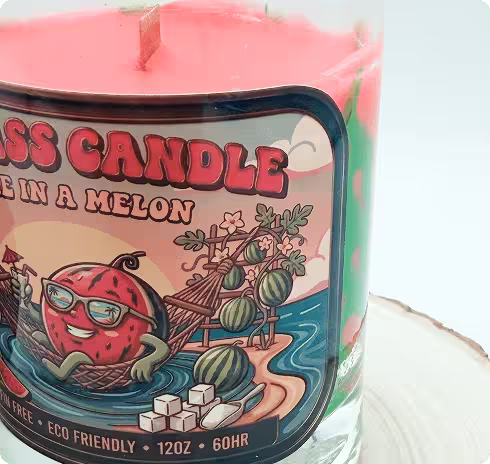 One in a Melon Candle