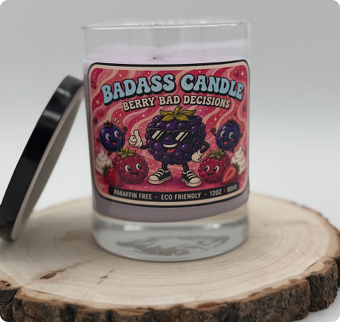 Berry Bad Decisions Candle