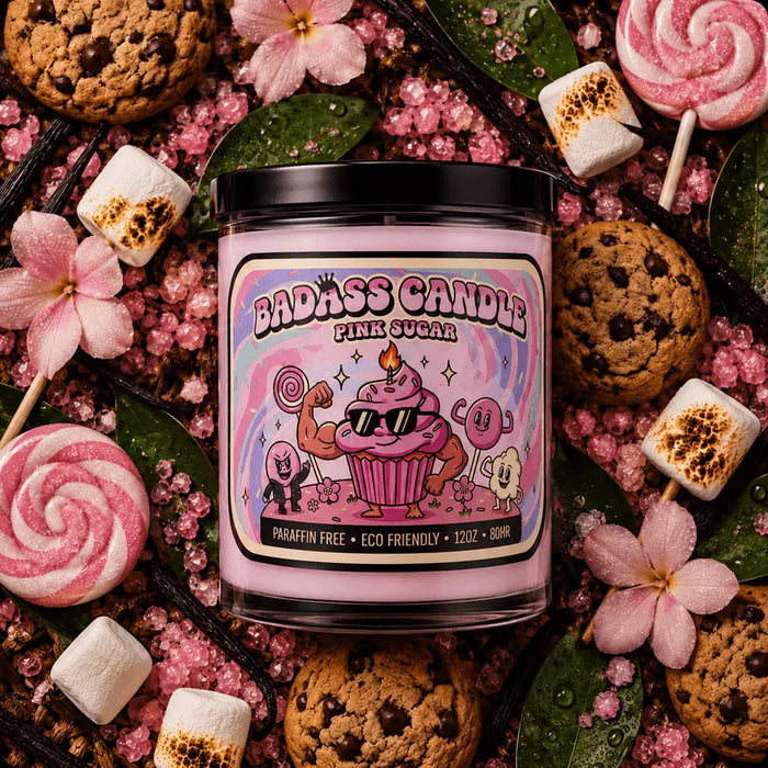 Pink Sugar Candle