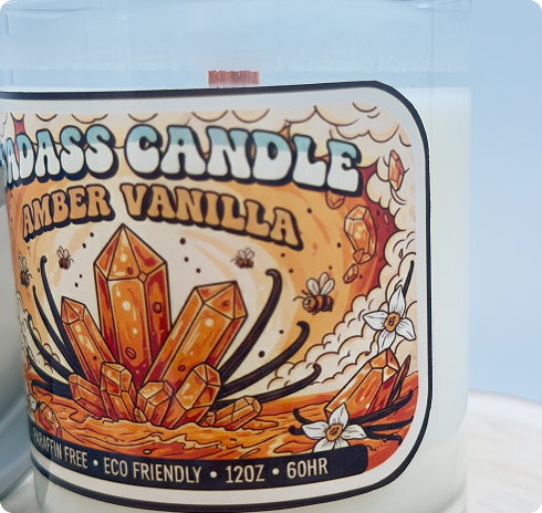 Amber Vanilla Candle