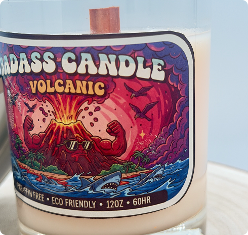 Volcanic Candle