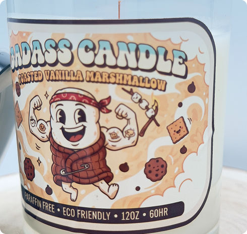 Toasted Vanilla Marshmallow Candle