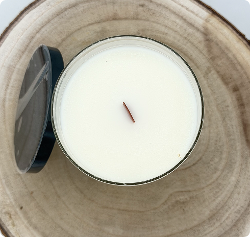 Mahogany Teakwood Candle