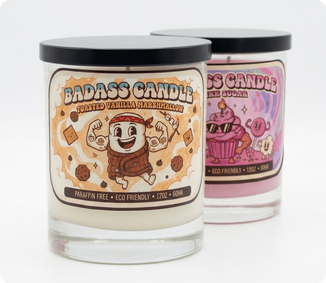 TOASTED VANILLA MARSHMALLOW + PINK SUGAR