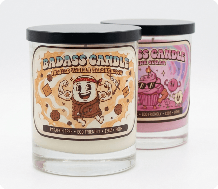 TOASTED VANILLA MARSHMALLOW + PINK SUGAR