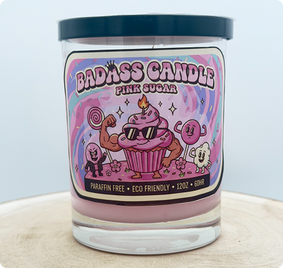 Pink Sugar Candle