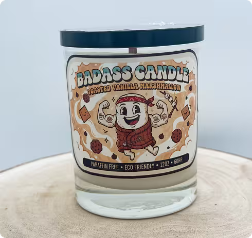 Toasted Vanilla Marshmallow Candle