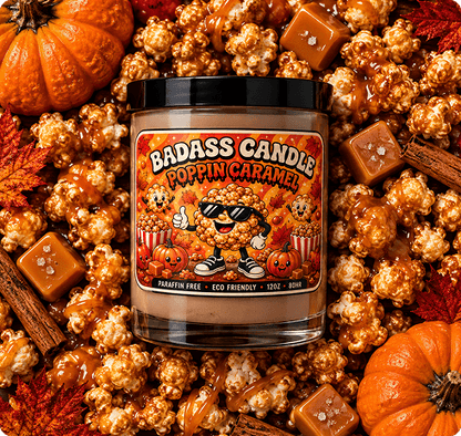 Poppin Caramel Candle