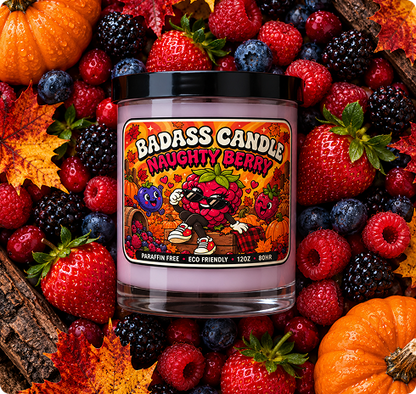 Naughty Berry  Candle