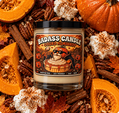 Gourd Almighty Candle