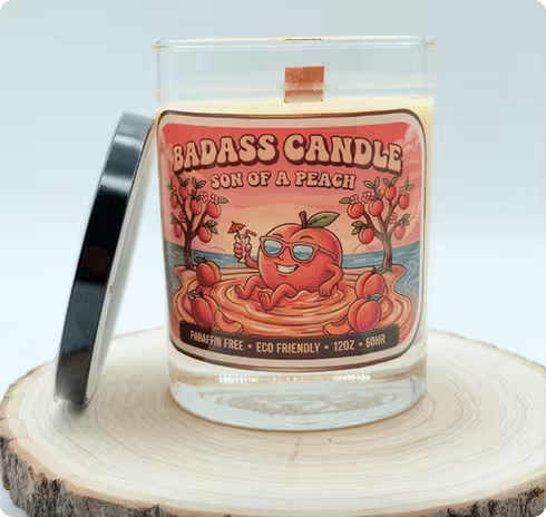 Son of a Peach Candle