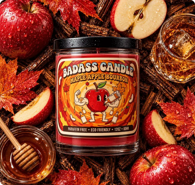 Maple Apple Bourbon Candle