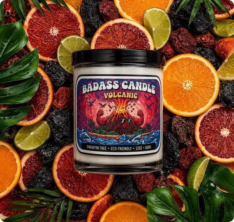 Volcanic Candle