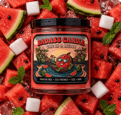 One in a Melon Candle