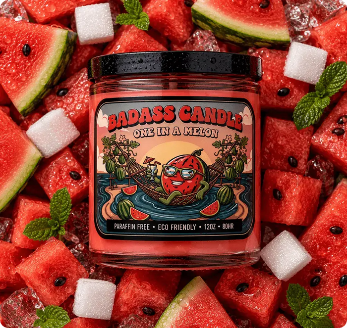 One in a Melon Candle