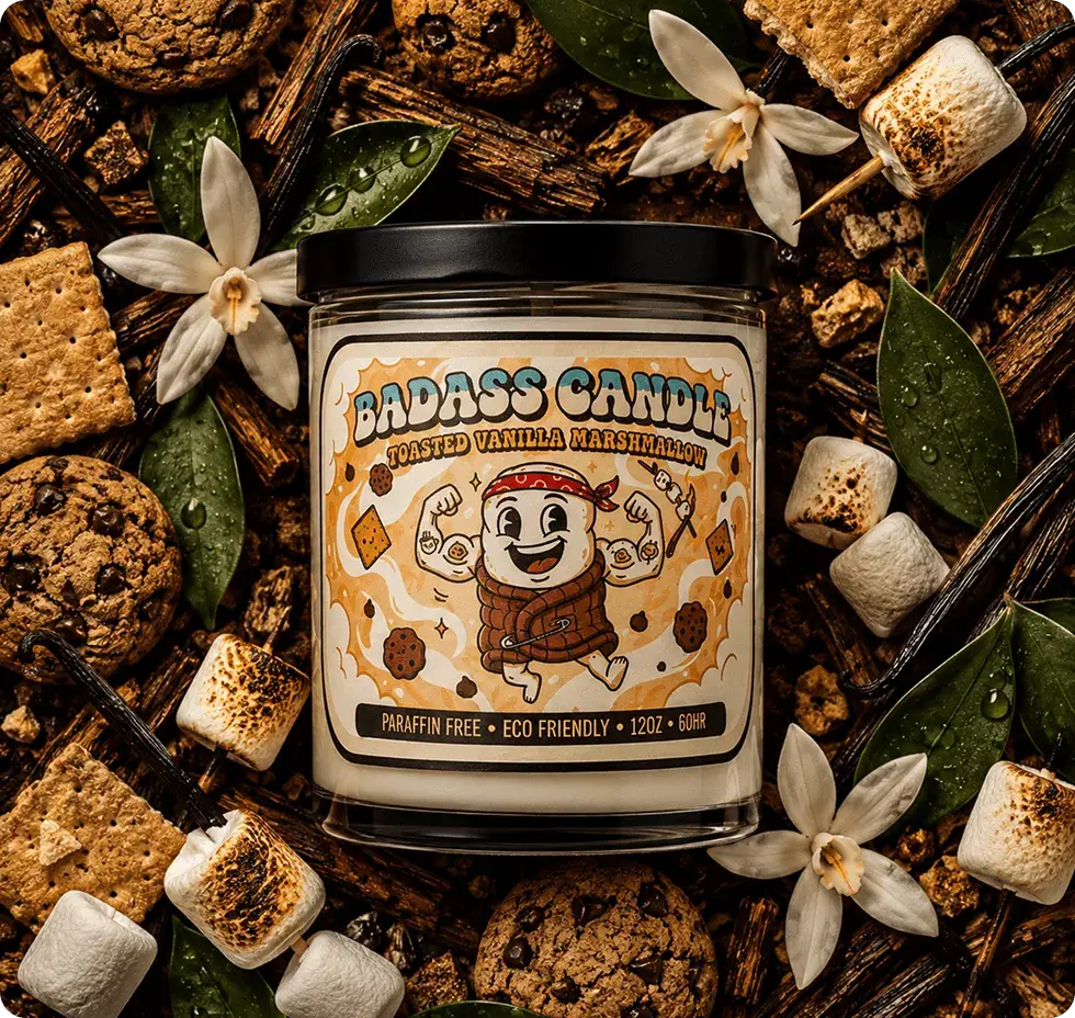 Toasted Vanilla Marshmallow Candle