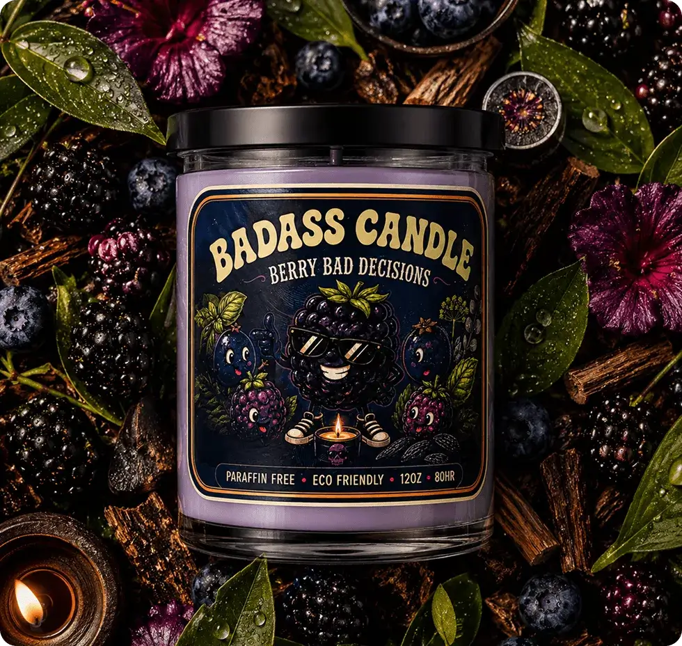 Berry Bad Decisions Candle