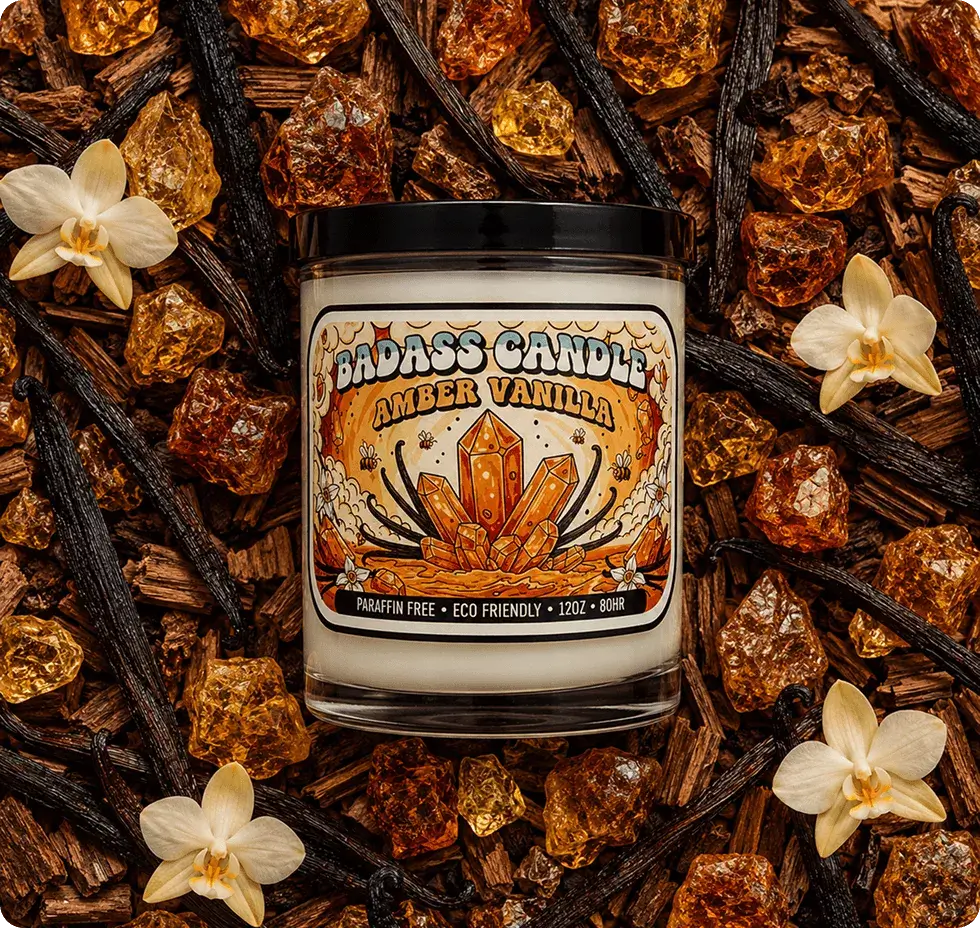 Amber Vanilla Candle