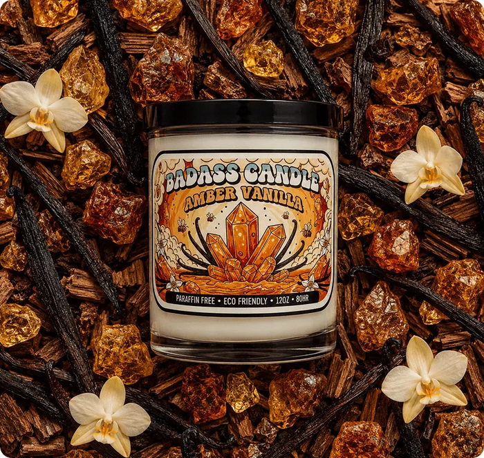 Amber Vanilla Candle