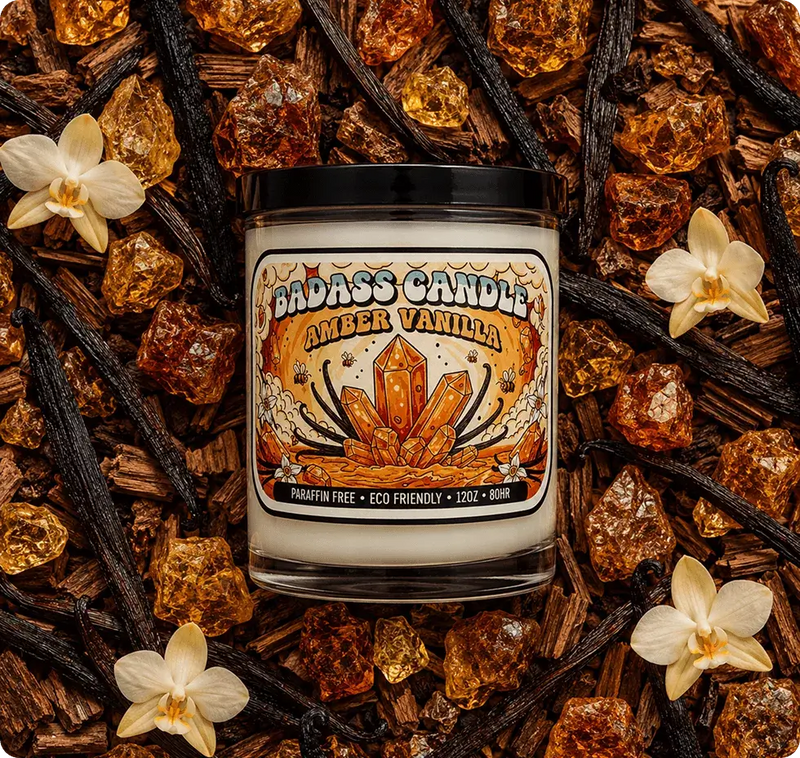 Amber Vanilla Candle